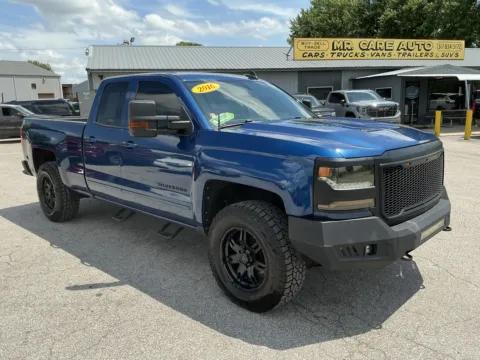 Blue 2016 CHEVROLET SILVERADO 1500 LT for sale in Camby, IN