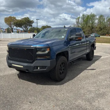 Blue 2016 CHEVROLET SILVERADO 1500 LT for sale in Camby, IN