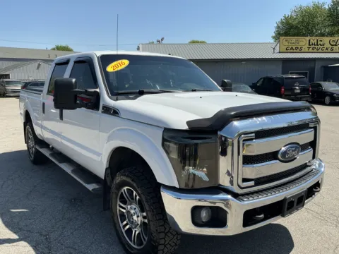 White 2016 FORD F250 SUPER DUTY for sale in Camby, IN