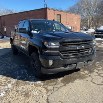 Black 2017 CHEVROLET SILVERADO 1500 LTZ - Z71 for sale in Camby, IN