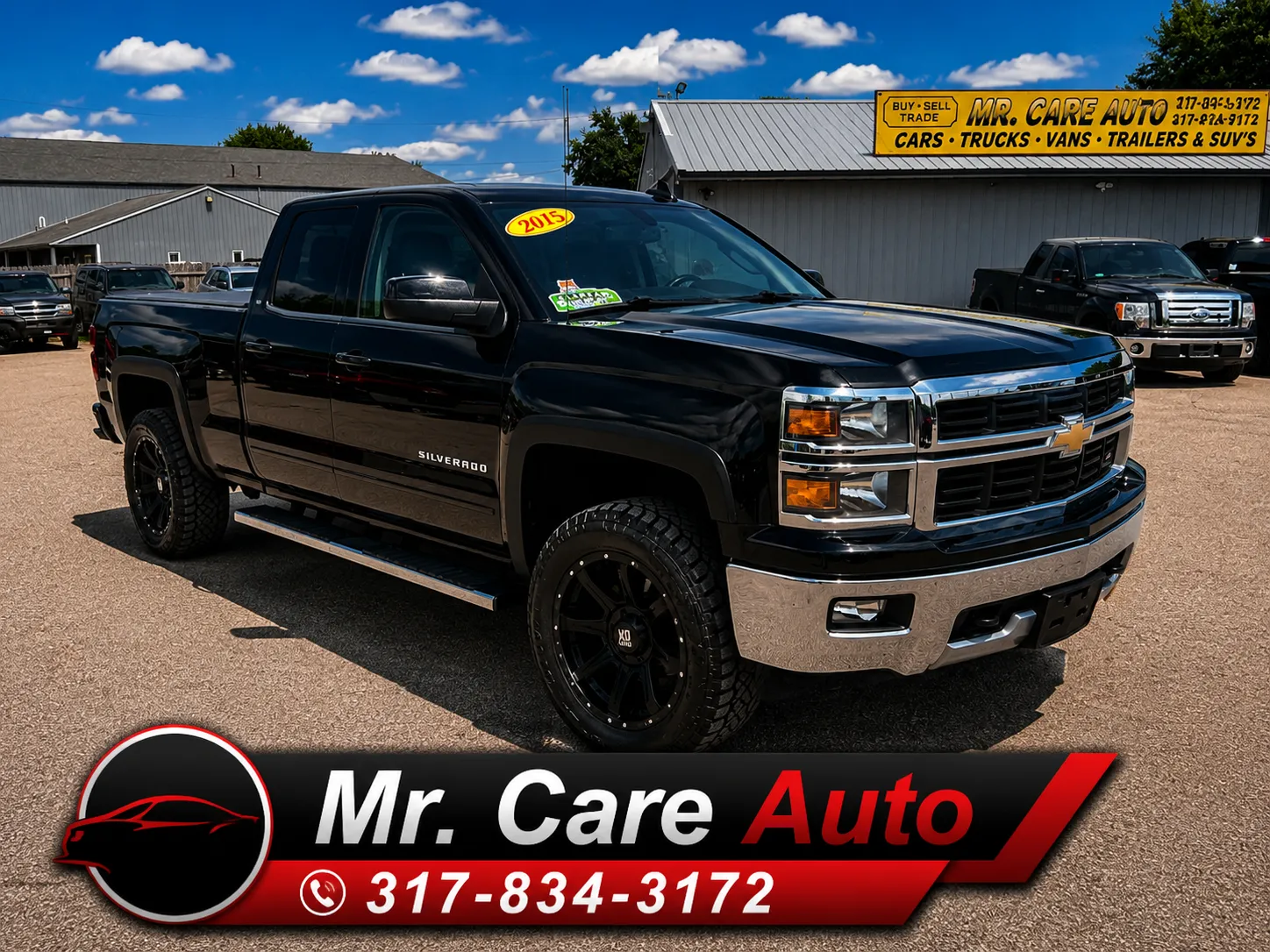 2015 CHEVROLET SILVERADO 1500 LT for sale in Camby, IN
