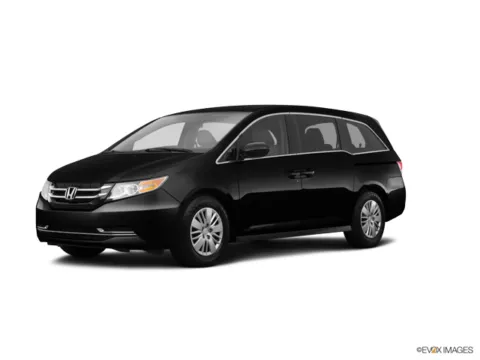 Black 2015 HONDA ODYSSEY EXL for sale in Camby, IN