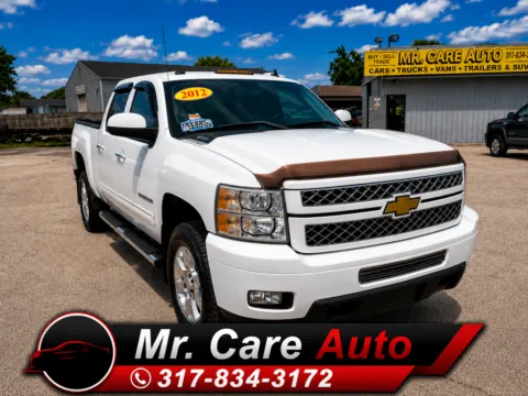 White 2012 CHEVROLET SILVERADO 2500 HEAVY DUTY LTZ for sale in Camby, IN