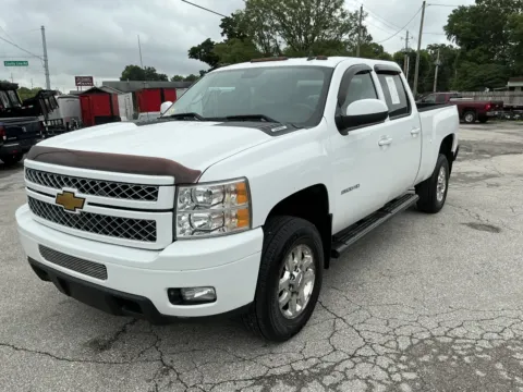 White 2012 CHEVROLET SILVERADO 2500 HEAVY DUTY LTZ for sale in Camby, IN