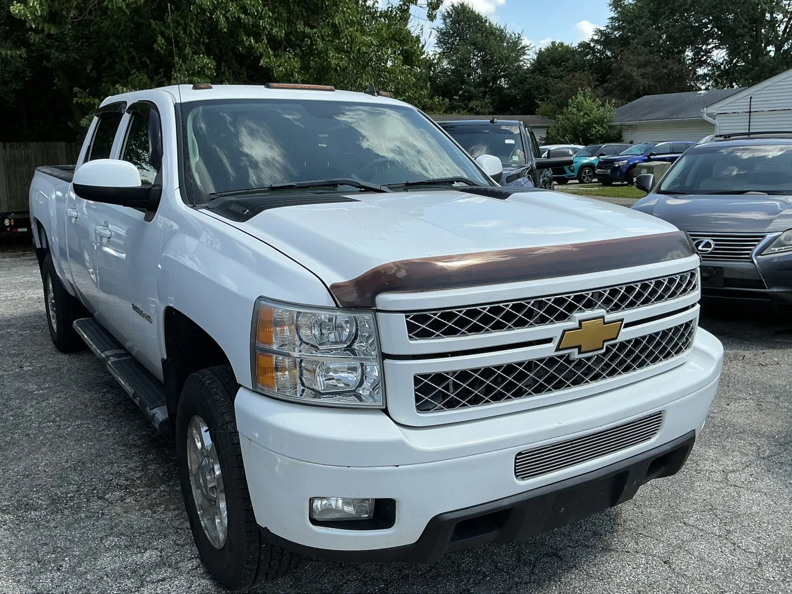 White 2012 CHEVROLET SILVERADO 2500 HEAVY DUTY LTZ for sale in Camby, IN