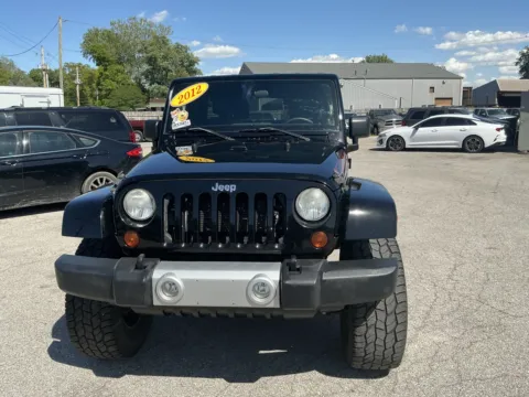 Another view of 2012 JEEP WRANGLER UNLIMI SAHARA for sale in Camby, IN at Mr. Care Auto