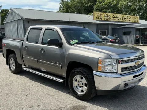 Silver 2012 CHEVROLET SILVERADO 1500 LT for sale in Camby, IN