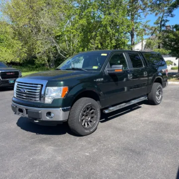 Green 2012 FORD F-150 SUPERCREW for sale in Camby, IN