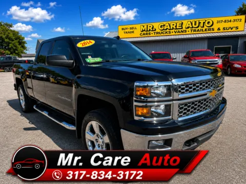 Black 2014 CHEVROLET SILVERADO 1500 LT for sale in Camby, IN