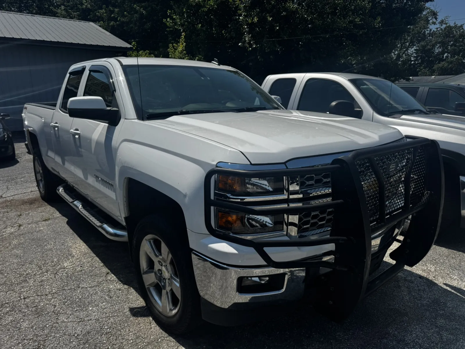 White 2014 CHEVROLET SILVERADO 1500 LT for sale in Camby, IN