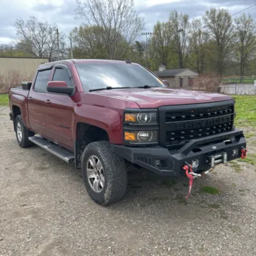 Red 2015 CHEVROLET SILVERADO 1500 LT for sale in Camby, IN