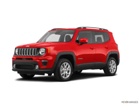 Red 2019 JEEP RENEGADE LATITUDE for sale in Camby, IN
