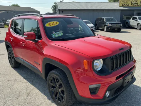 Red 2019 JEEP RENEGADE LATITUDE for sale in Camby, IN