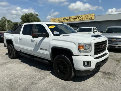 White 2017 GMC SIERRA 2500 SLT for sale in Camby, IN