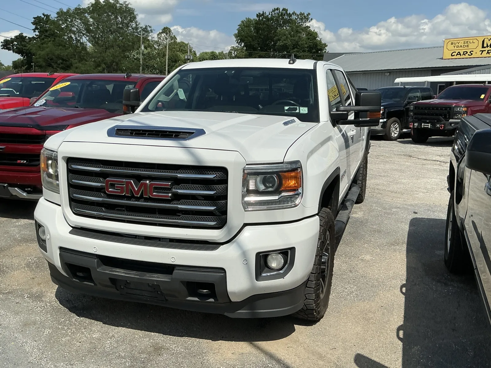 White 2017 GMC SIERRA 2500 SLT for sale in Camby, IN