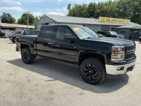 Black 2015 CHEVROLET SILVERADO 1500 LT for sale in Camby, IN