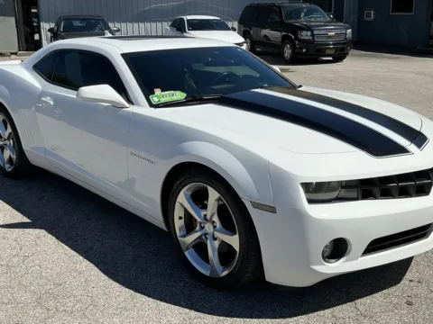 White 2013 CHEVROLET CAMARO LT for sale in Camby, IN