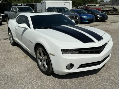 White 2013 CHEVROLET CAMARO LT for sale in Camby, IN