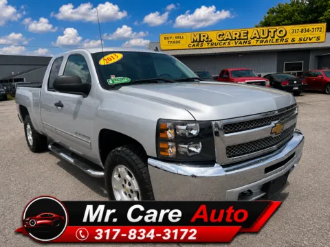 Silver 2013 CHEVROLET SILVERADO 1500 LT for sale in Camby, IN