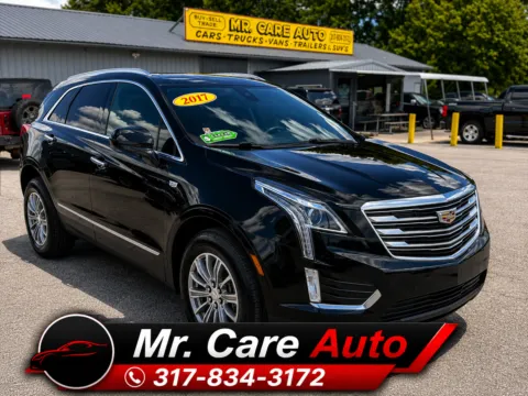 Black 2017 CADILLAC XT5 LUXURY for sale in Camby, IN