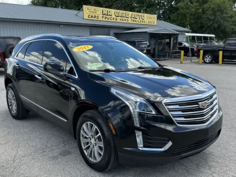 Black 2017 CADILLAC XT5 LUXURY for sale in Camby, IN