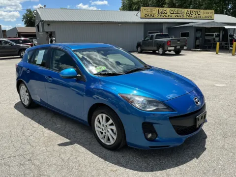Blue 2012 MAZDA 3 I GRAND TOURING for sale in Camby, IN
