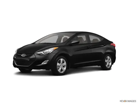 Black 2013 HYUNDAI ELANTRA GLS for sale in Camby, IN