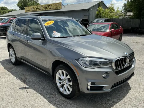 Gray 2015 BMW X5 XDRIVE35I for sale in Camby, IN