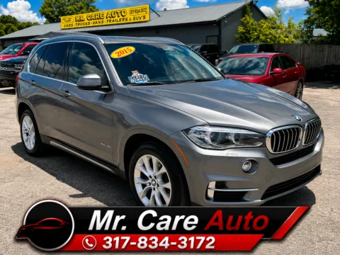 Gray 2015 BMW X5 XDRIVE35I for sale in Camby, IN