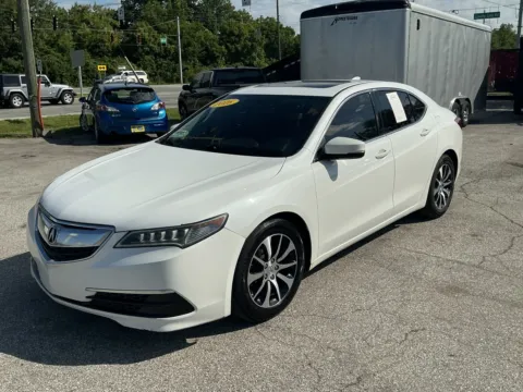 White 2016 ACURA TLX for sale in Camby, IN