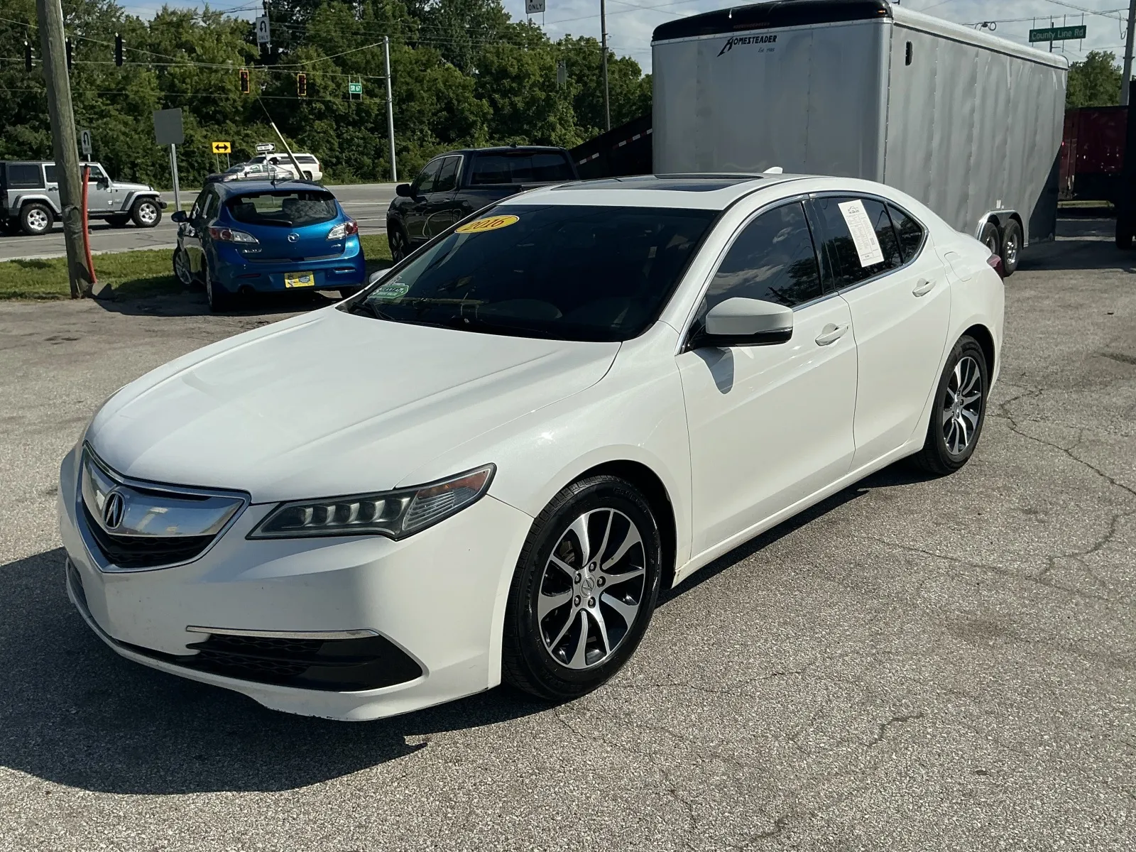 2016 ACURA TLX for sale in Camby, IN