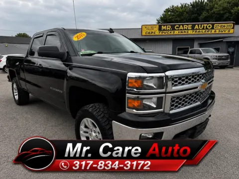 Black 2015 CHEVROLET SILVERADO 1500 LT for sale in Camby, IN