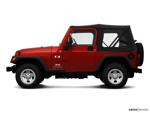 Red 2006 JEEP WRANGLER X for sale in Camby, IN
