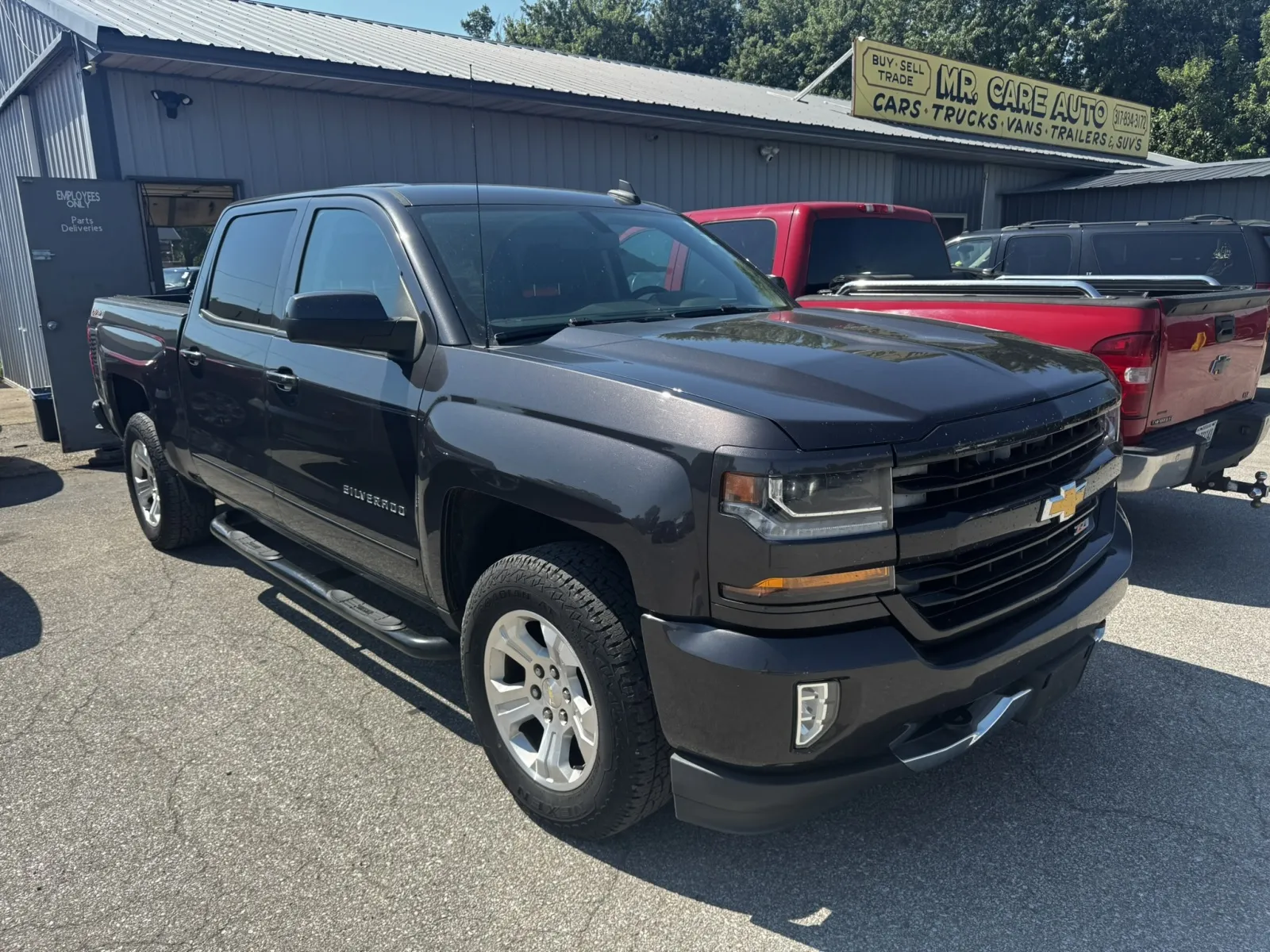 Black 2016 CHEVROLET SILVERADO 1500 LT for sale in Camby, IN
