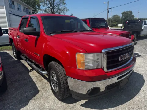 Red 2011 GMC SIERRA 1500 SLE for sale in Camby, IN