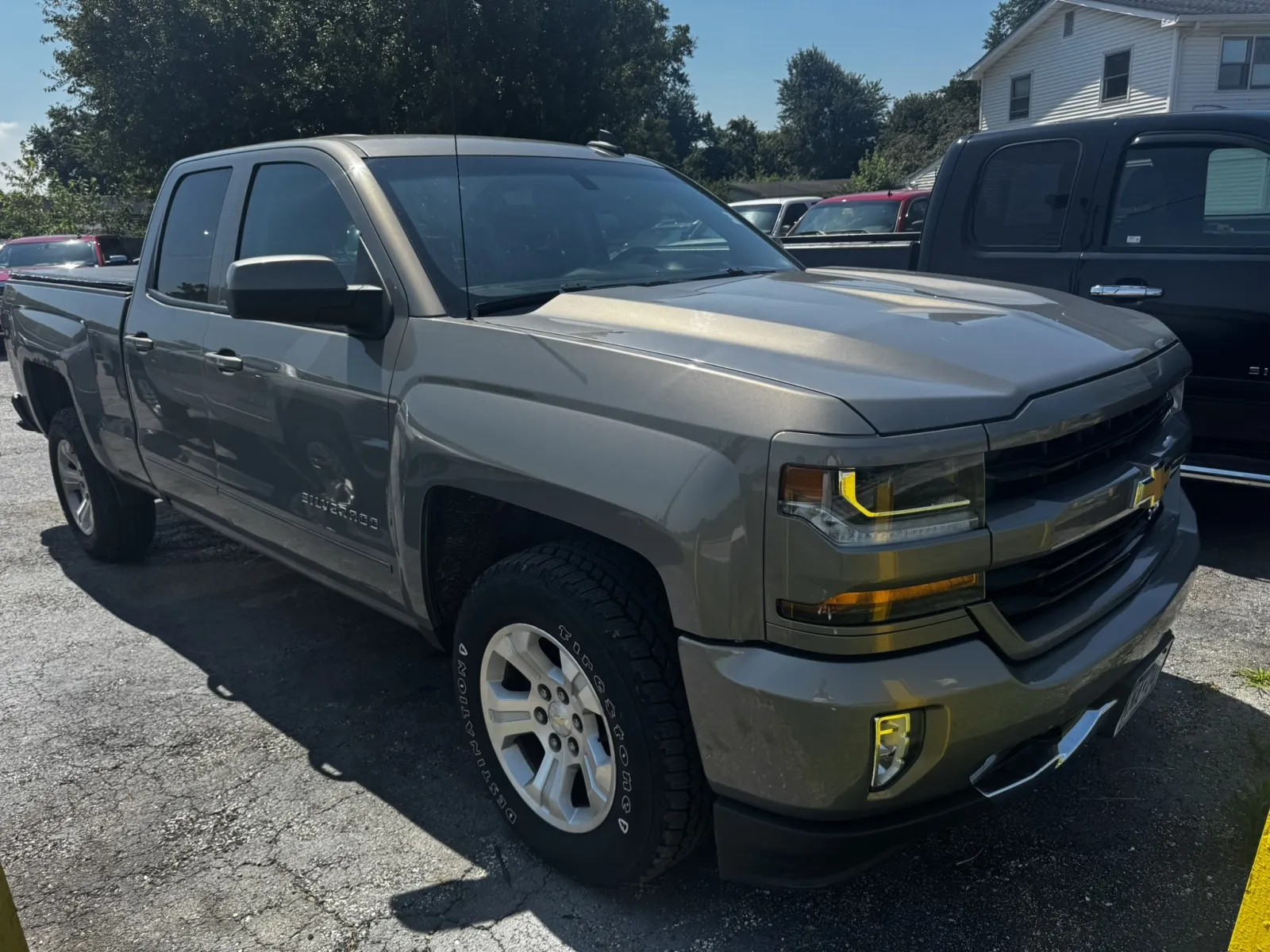 Brown 2017 CHEVROLET SILVERADO 1500 LT for sale in Camby, IN