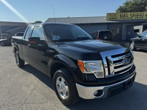 Black 2011 FORD F-150 SUPER CAB for sale in Camby, IN