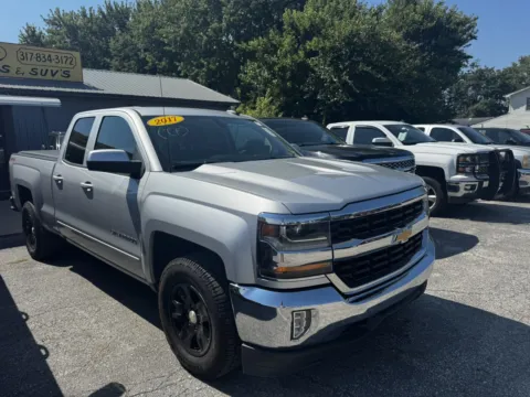 Silver 2017 CHEVROLET SILVERADO 1500 LT for sale in Camby, IN