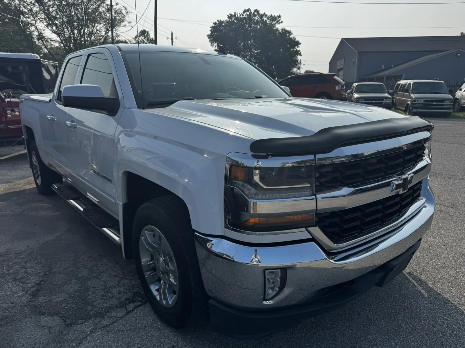 White 2016 CHEVROLET SILVERADO 1500 LT for sale in Camby, IN