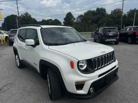 White 2021 JEEP RENEGADE LATITUDE for sale in Camby, IN
