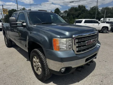 Blue 2014 GMC SIERRA 2500 SLE for sale in Camby, IN