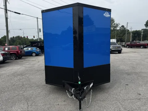 Another view of 2027 ROCK SOLID CARGO 7X16TA 7000LB ENCLOSED for sale in Camby, IN at Mr. Care Auto