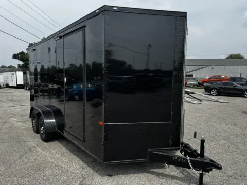 Photos of 2027 ROCK SOLID CARGO 7X16TA 7000 LB ENCLOSED for sale in Camby, IN at Mr. Care Auto