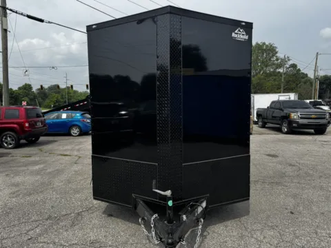 Another view of 2027 ROCK SOLID CARGO 7X16TA 7000 LB ENCLOSED for sale in Camby, IN at Mr. Care Auto