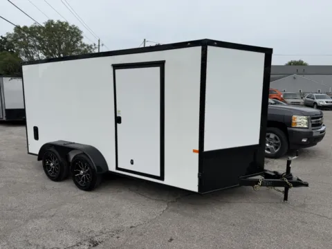 Photos of 2027 ROCK SOLID CARGO 7X14TA 7000LB ENCLOSED for sale in Camby, IN at Mr. Care Auto