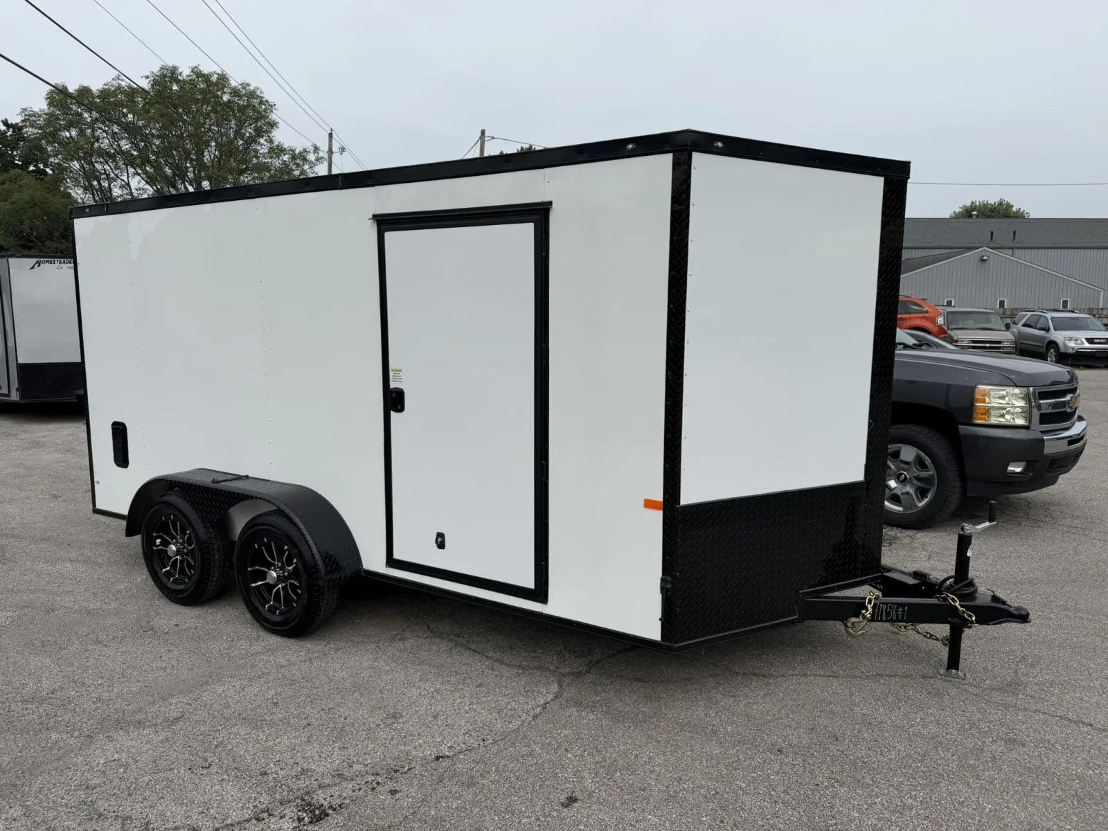 White 2027 ROCK SOLID CARGO 7X14TA 3500LB ENCLOSED for sale in Camby, IN