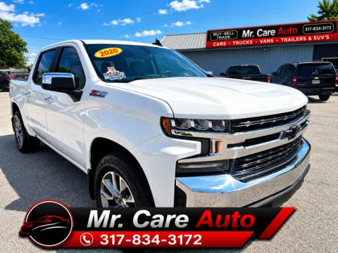 White 2020 CHEVROLET SILVERADO 1500 LT for sale in Camby, IN