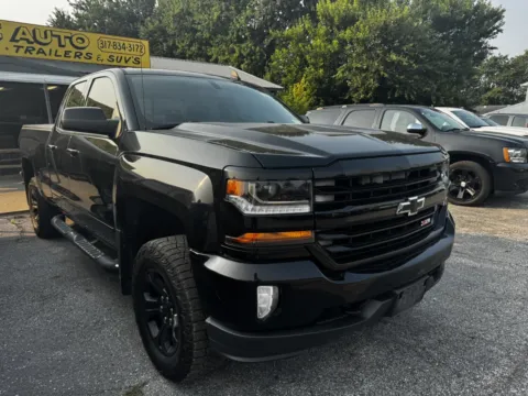 Black 2016 CHEVROLET SILVERADO 1500 LT for sale in Camby, IN