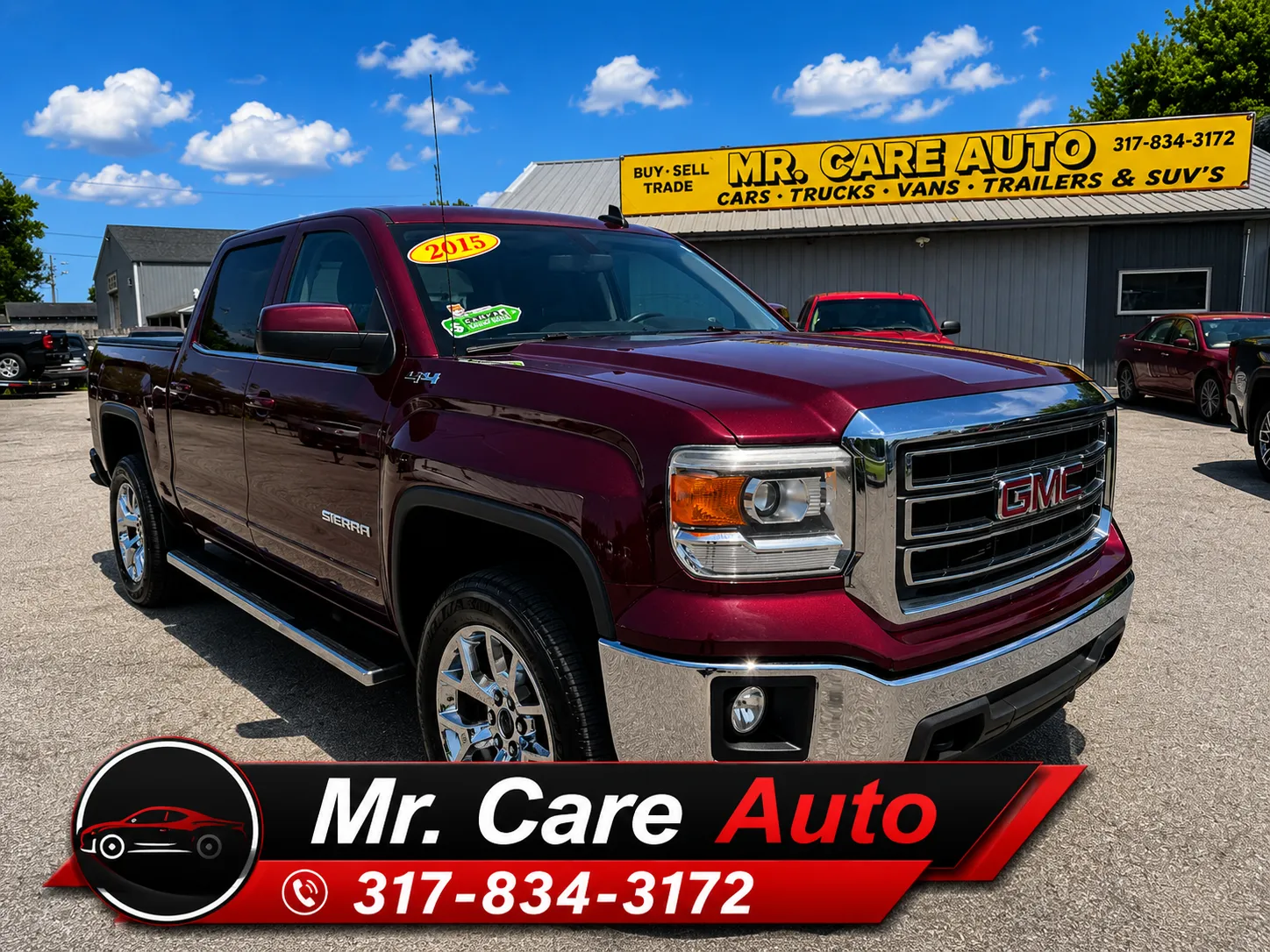 2015 GMC SIERRA 1500 SLE for sale in Camby, IN