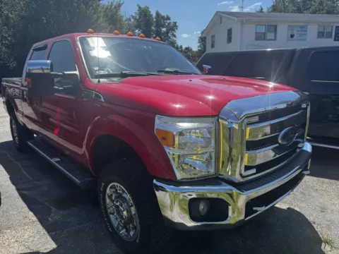 Red 2015 FORD F350 SUPER DUTY for sale in Camby, IN